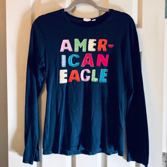 American Eagle Outfitters Tops - AEO Long Sleeve T-shirt